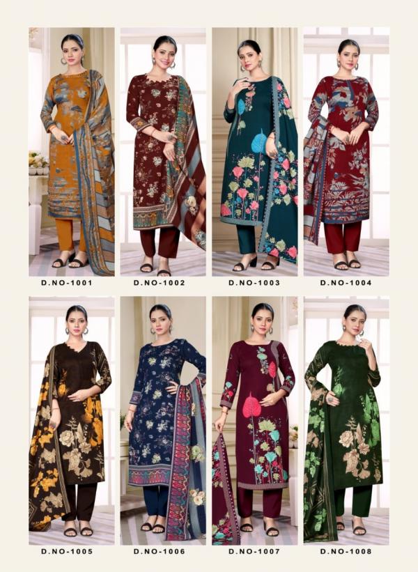 SAT Pashmina Shwal Suit Vol-14 – Dress Material